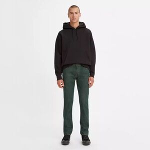 Levi's 511 Men's Deep Green Straight Jeans